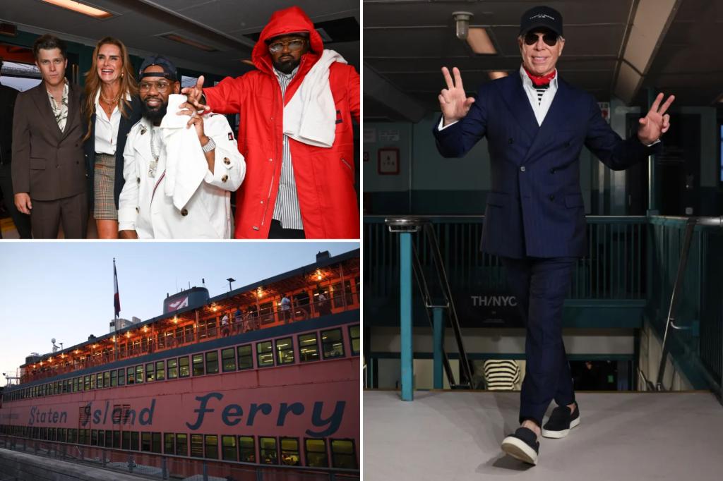 Exclusive | Tommy Hilfiger Fashion Show aboard the Staten Island Ferry Featuring The Wu-Tang Clan - Idris Damson, Brooke Shields